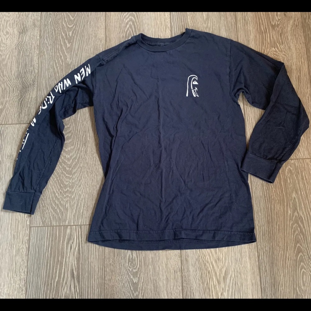 Quiksilver Men Who Ride Mountains Collection Long Sleeve Tee Shirt Size Small